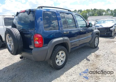 2004 Jeep Liberty Sport from USA, damaged, VIN 1J4GL48K14W158282